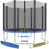 Sekey Trampolin Ø 366 cm für Garten – TÜV/GS-zertifiziertes Outdoor Trampolin mit Sicherheitsnetz, W-Beinen & Leiter – wetterfest & kindersicher, bis 150 kg belastbar